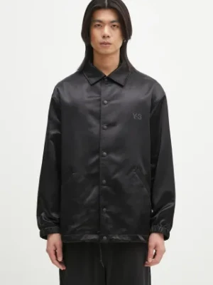 Y-3 kurtka Graphic Coach Jacket kolor czarny przejściowa JN4883