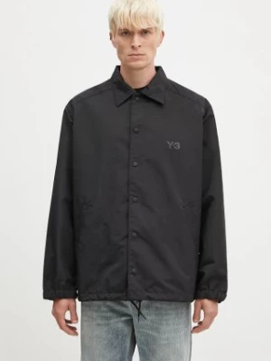 Y-3 kurtka Nylon Coach Jacket męska kolor czarny przejściowa oversize IW2473