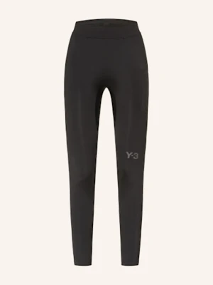 Y-3 Legginsy Do Biegania schwarz