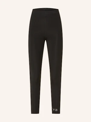 Y-3 Legginsy Do Biegania schwarz