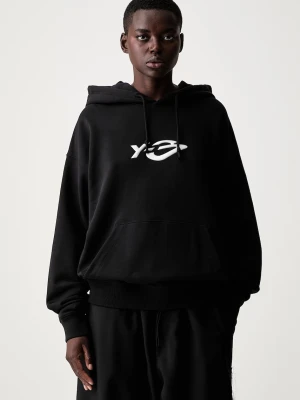 Y-3 LIQUID LG FT HD bluza z kapturem bawełniana damska