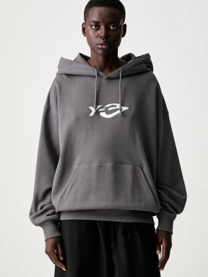 Y-3 LIQUID LG FT HD bluza z kapturem bawełniana damska