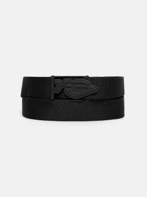 Y-3 LOGO BELT pasek pleciony męski