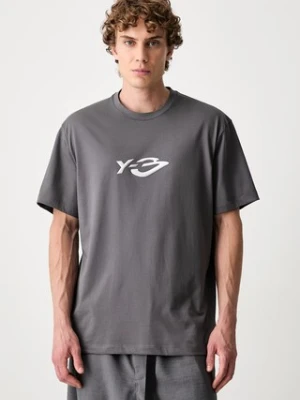 Y-3 LOGO LS TEE T-shirt bawełniany męski