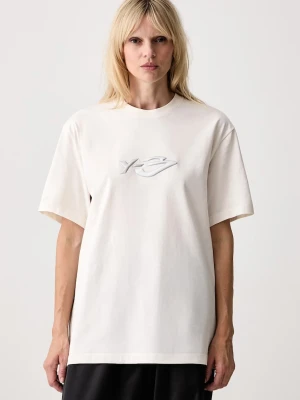 Y-3 LOGO LS TEE T-shirt oversize bawełniany damski