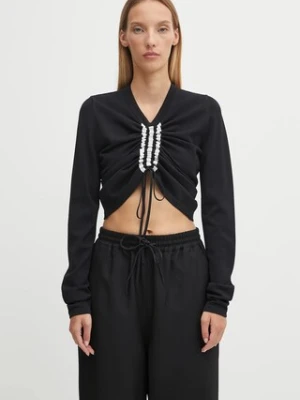 Y-3 longsleeve Fitted Cinch kolor czarny KB3692
