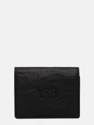 Y-3 portfel skórzany Card Holder kolor czarny JD2898