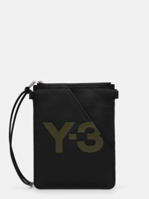 Y-3 saszetka skórzana Cross Body kolor czarny JE2013