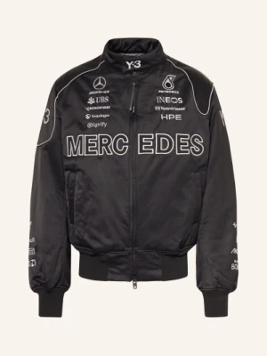 Y-3 Satyna Bluzka Fercedes - Amg Petronas Formula One Team schwarz