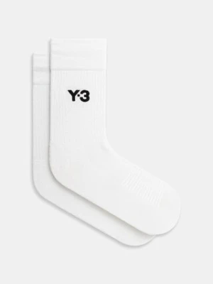 Y-3 skarpetki Classic Crew kolor biały JZ6269