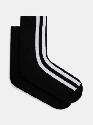 Y-3 skarpetki Stripes Sock męskie kolor czarny IZ3173