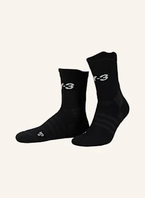Y-3 Skarpety Sportowe Tennis Crew schwarz