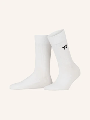 Y-3 Skarpety Y-3 Cl weiss