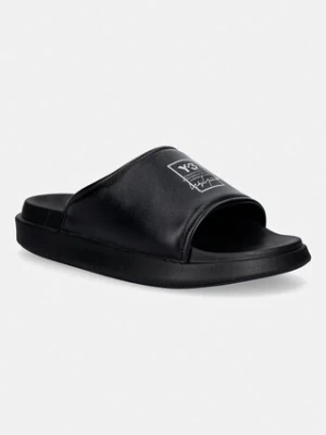 Y-3 SLIDE klapki męskie skórzane