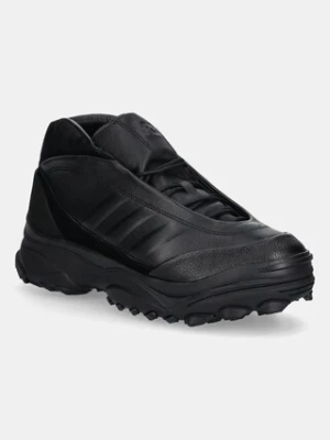 Y-3 sneakersy skórzane GSG9 Mid męskie kolor czarny JQ8827