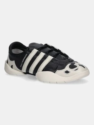 Y-3 sneakersy skórzane Regu 2002 damskie kolor czarny JR3600
