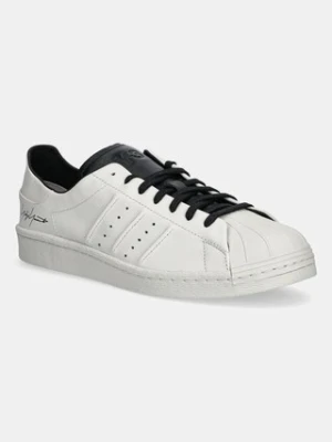 Y-3 sneakersy skórzane Superstar męskie kolor beżowy JR4216