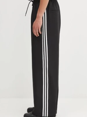 Y-3 spodnie 3-Stripes męskie kolor czarny proste JW7353
