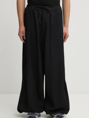 Y-3 spodnie Rayon Twill Wide męskie kolor czarny gładkie JX4754