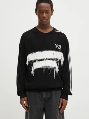 Y-3 sweter Graphic Knit Crew