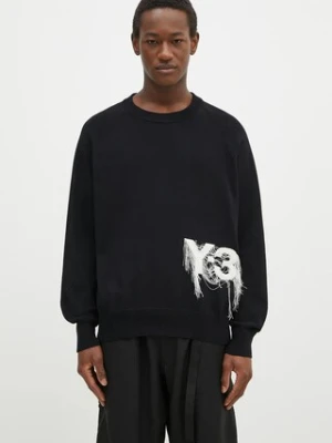 Y-3 sweter Logo Knit Crew