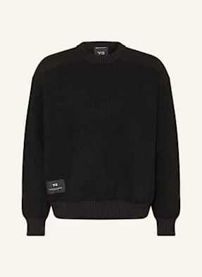 Y-3 Sweter schwarz