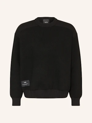 Y-3 Sweter schwarz