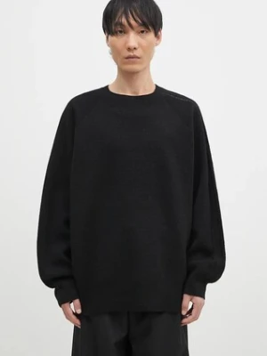 Y-3 sweter wełniany 3-S Knit Crew