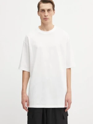 Y-3 t-shirt bawełniany Boxy Short Sleeve męski kolor biały gładki JM7817