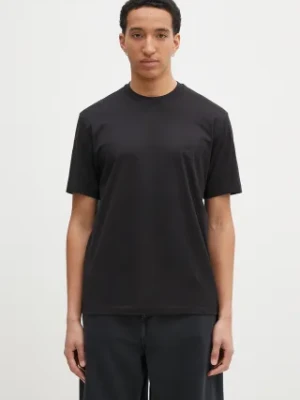 Y-3 t-shirt bawełniany Regular Short Sleeve Tee męski kolor czarny gładki IW0066