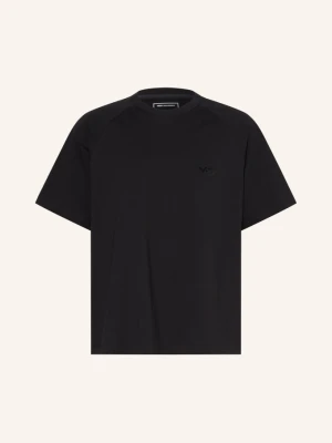 Y-3 T-Shirt Liquid Logo schwarz