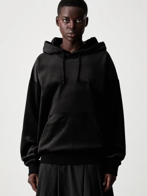 Y-3 VC HOODIE bluza z kapturem welurowa damska