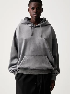 Y-3 VC HOODIE bluza z kapturem welurowa damska