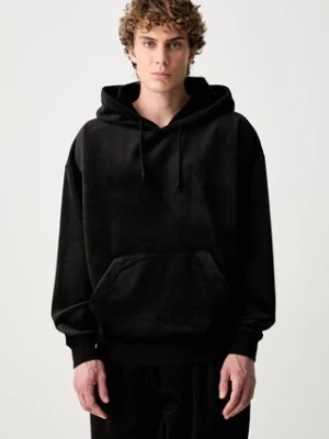 Y-3 VC HOODIE bluza z kapturem welurowa męska