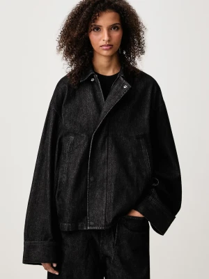 Y-3 W DNM JACKET krótka kurtka damska jeansowa