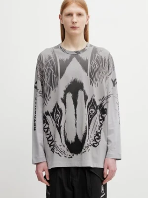 Y-3 x F1 WOLF LS TEE longsleeve męski bawełniany