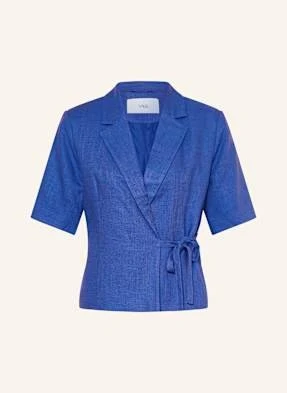Y.A.S. Blezer W Stylu Kopertowym Z Rękawami 3/4 blau