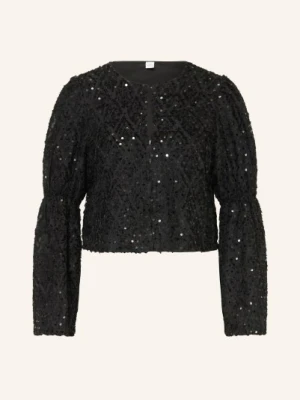 Y.A.S. Bluzka Asserala Z Cekinami schwarz