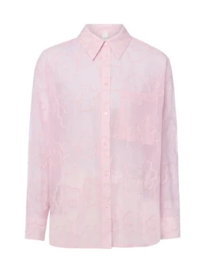 Y.A.S Bluzka damska - YASFlorina Kobiety wiskoza różowy wzorzysty,