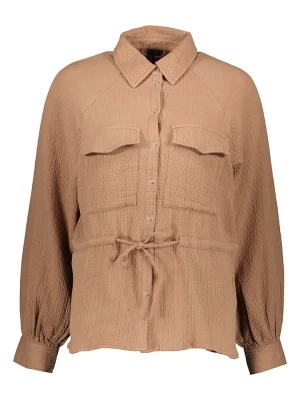 Y.A.S Bluzka w kolorze jasnobrązowym rozmiar: L