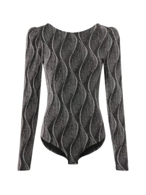 Y.A.S Body - YASYen Kobiety Sztuczne włókno srebrny|czarny wzorzysty,