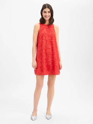Y.A.S Damska sukienka mini - YASParia Kobiety czerwony,