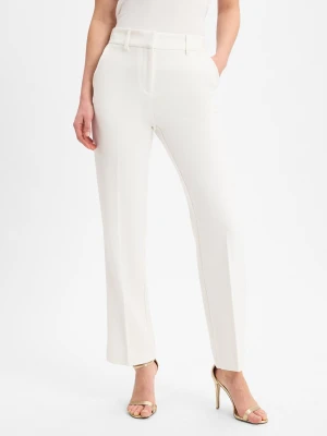 Y.A.S Damskie spodnie materiałowe - Yaslikka Kobiety biały jednolity,