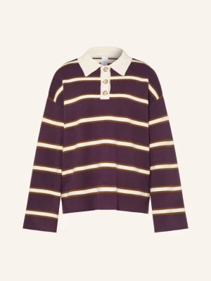 Y.A.S. Koszulka Polo Z Dzianiny lila purpurowy