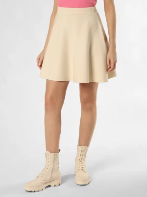 Y.A.S Spódnica damska - YASFonny Kobiety wiskoza beżowy,