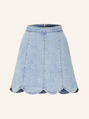 Y.A.S. Spódnica Jeansowa blau