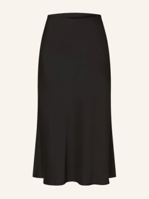 Y.A.S. Spódnica Satynowa schwarz