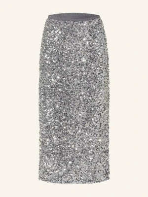 Y.A.S. Spódnica Z Cekinami silber