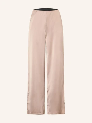 Y.A.S. Spodnie Typu Marlena Z Satyny beige