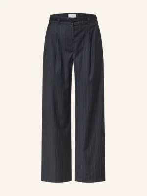 Y.A.S. Spodnie Z Materiału Typu Marlene blau